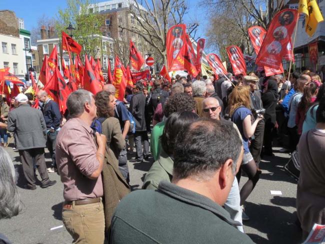 Attack on May Day march rebuffed | Communist Party of Britain Marxist ...